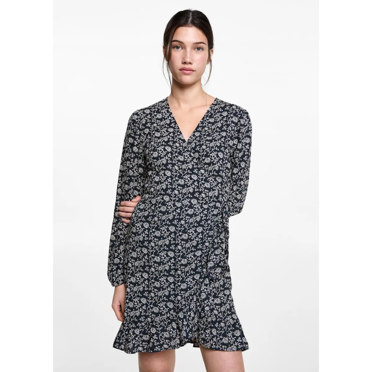 MANGO TEEN - Vestido Corto Casual Mujer Mango Teen