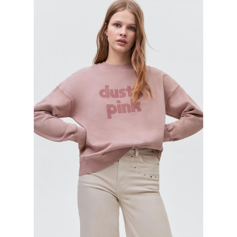 MANGO TEEN - Polera 100% Algodón Mujer Mango Teen