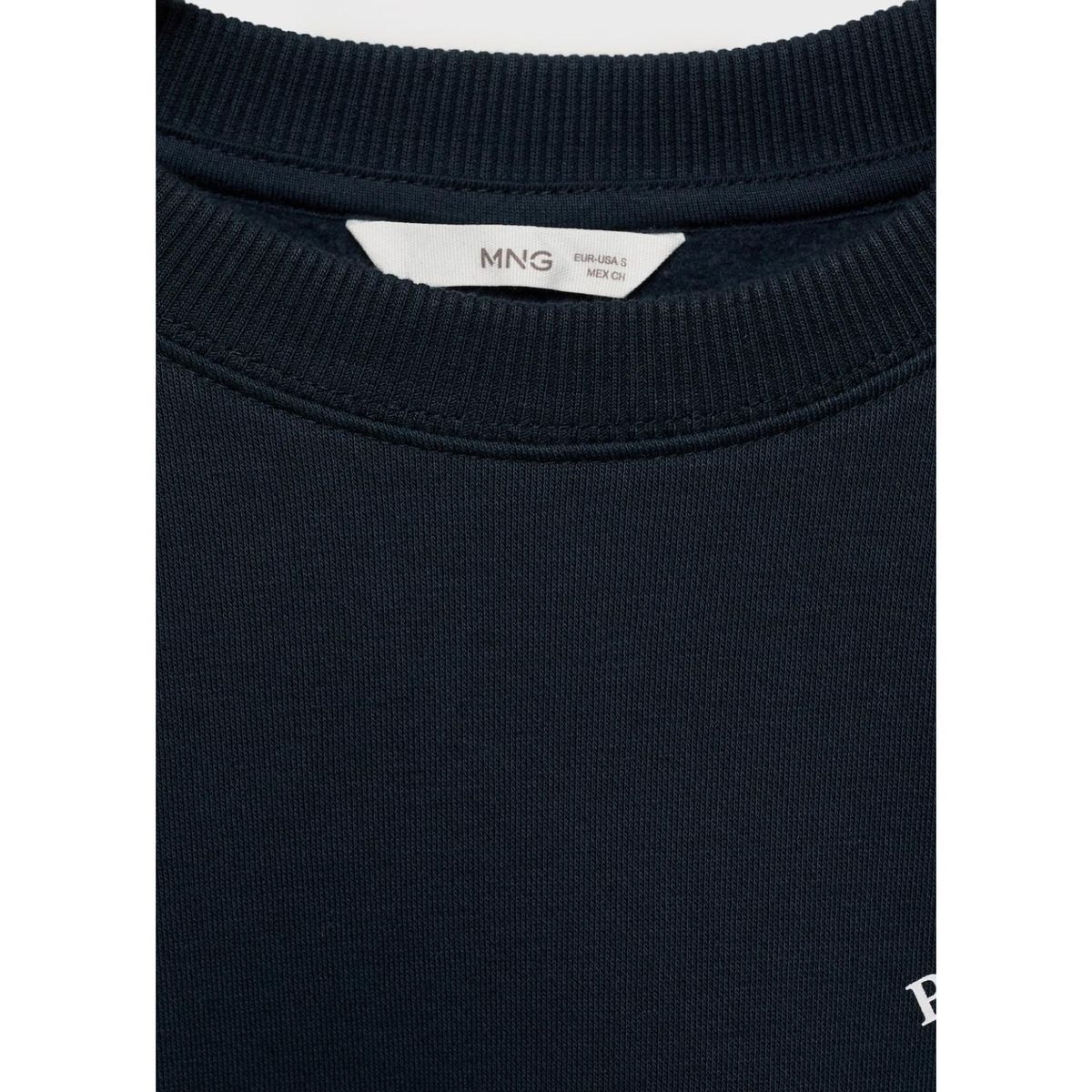 MANGO TEEN - Polera Algodón Mujer Mango Teen