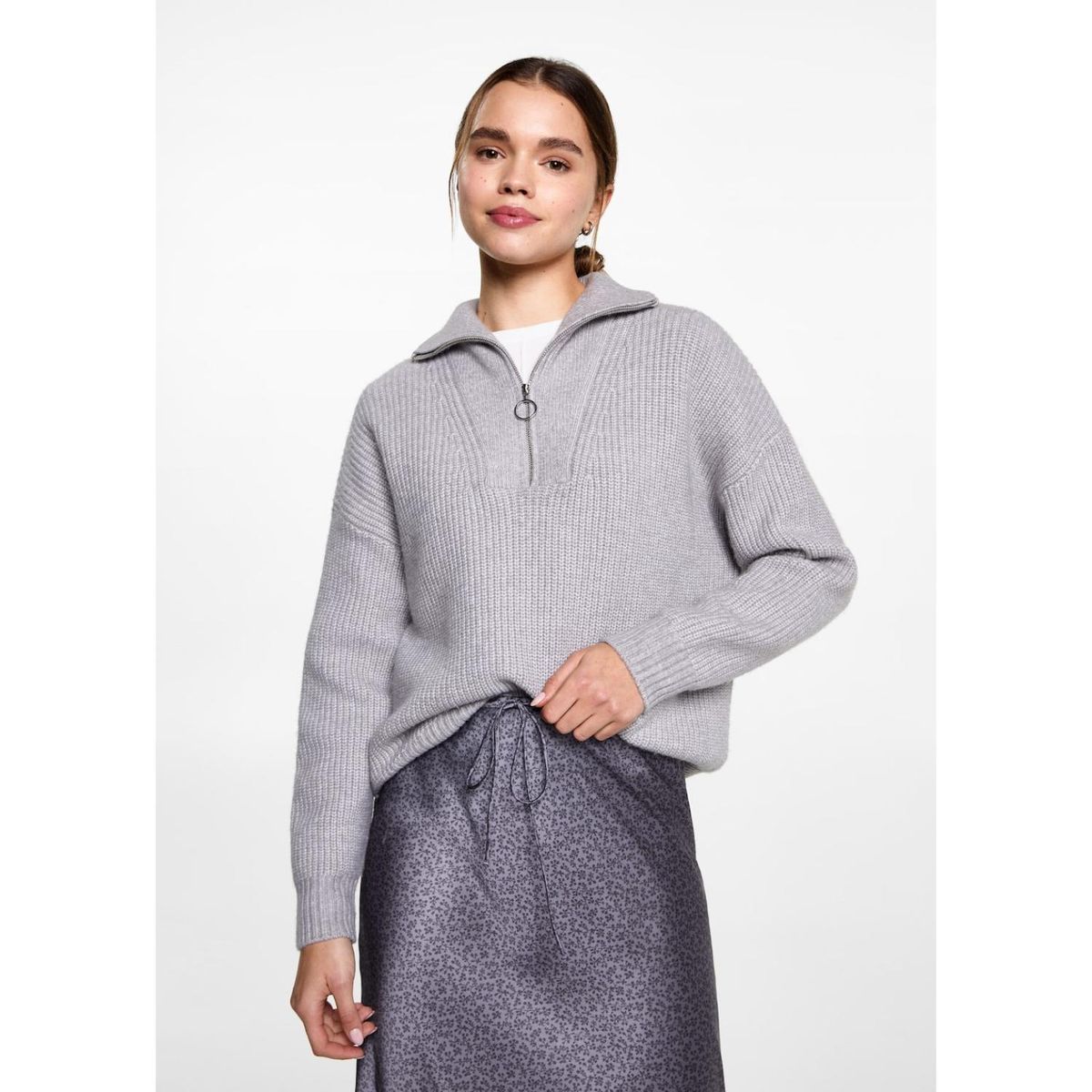 MANGO TEEN - Falda Larga Casual Mujer Mango Teen