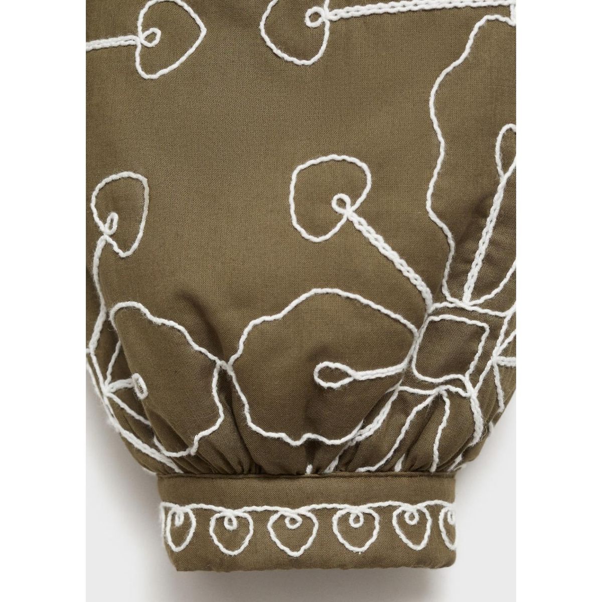 MANGO TEEN - Casaca 100% Algodón Mujer Mango Teen