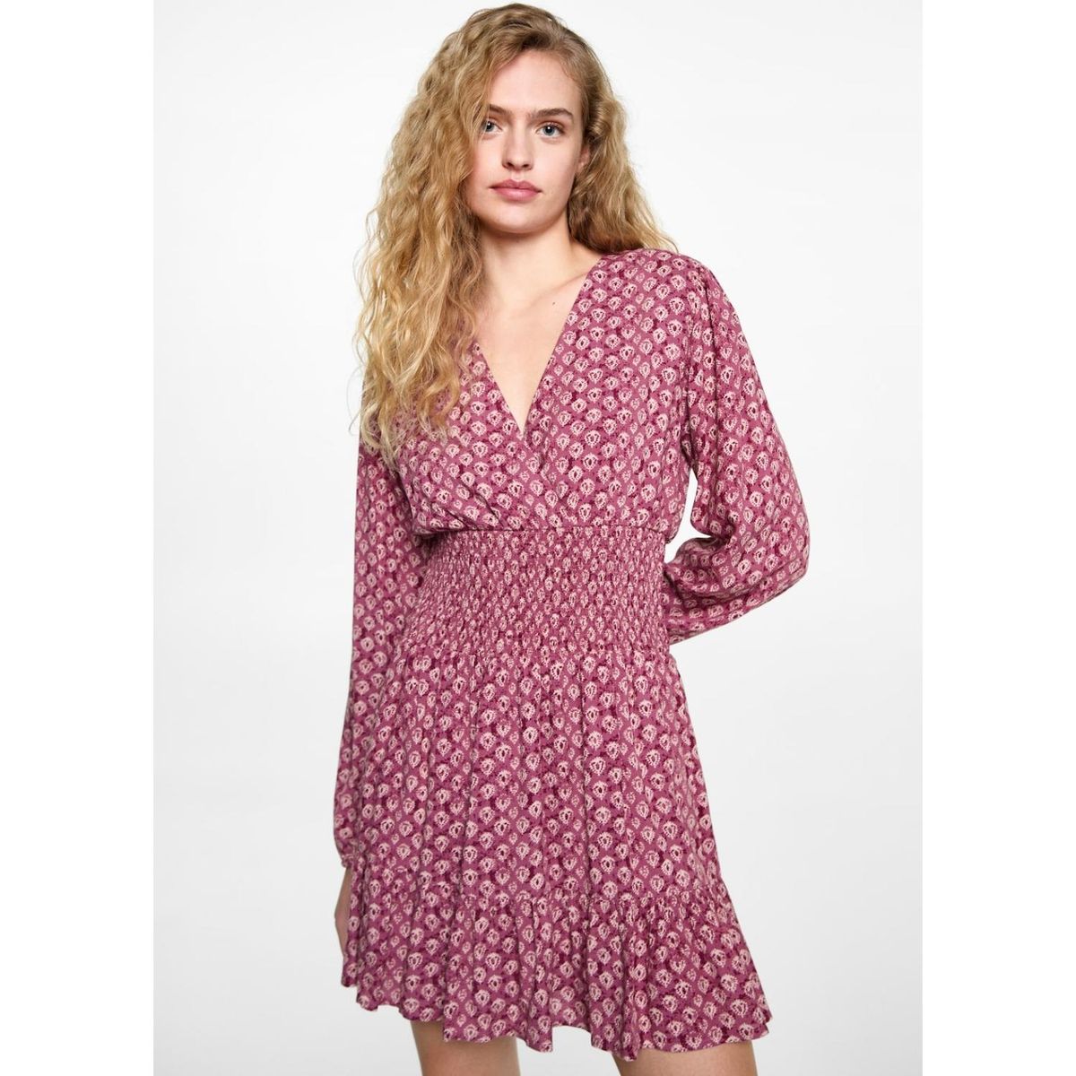 MANGO TEEN - Vestido Corto Casual Mujer Mango Teen