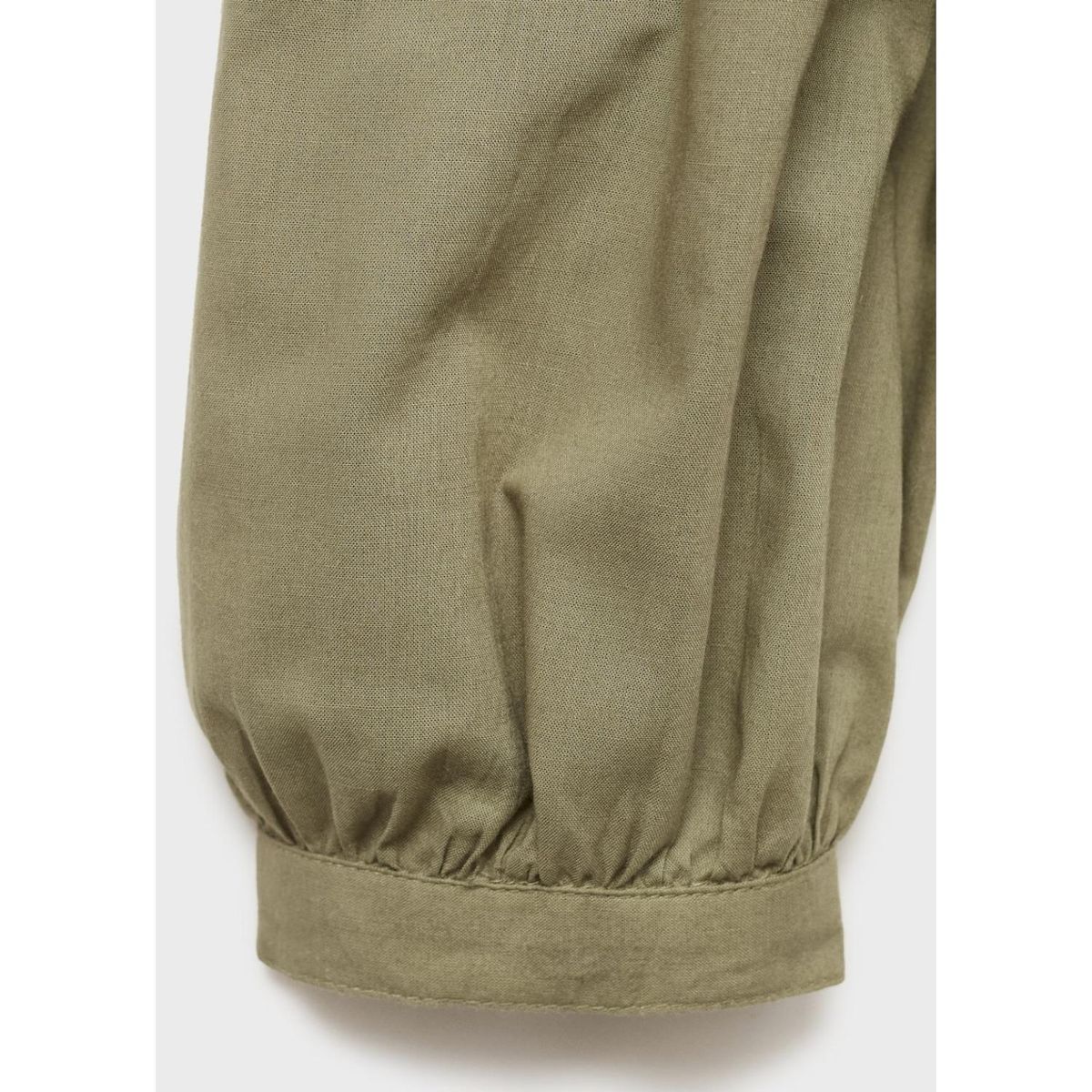 MANGO TEEN - Blusa Manga Larga 100% Algodón Mujer Mango Teen