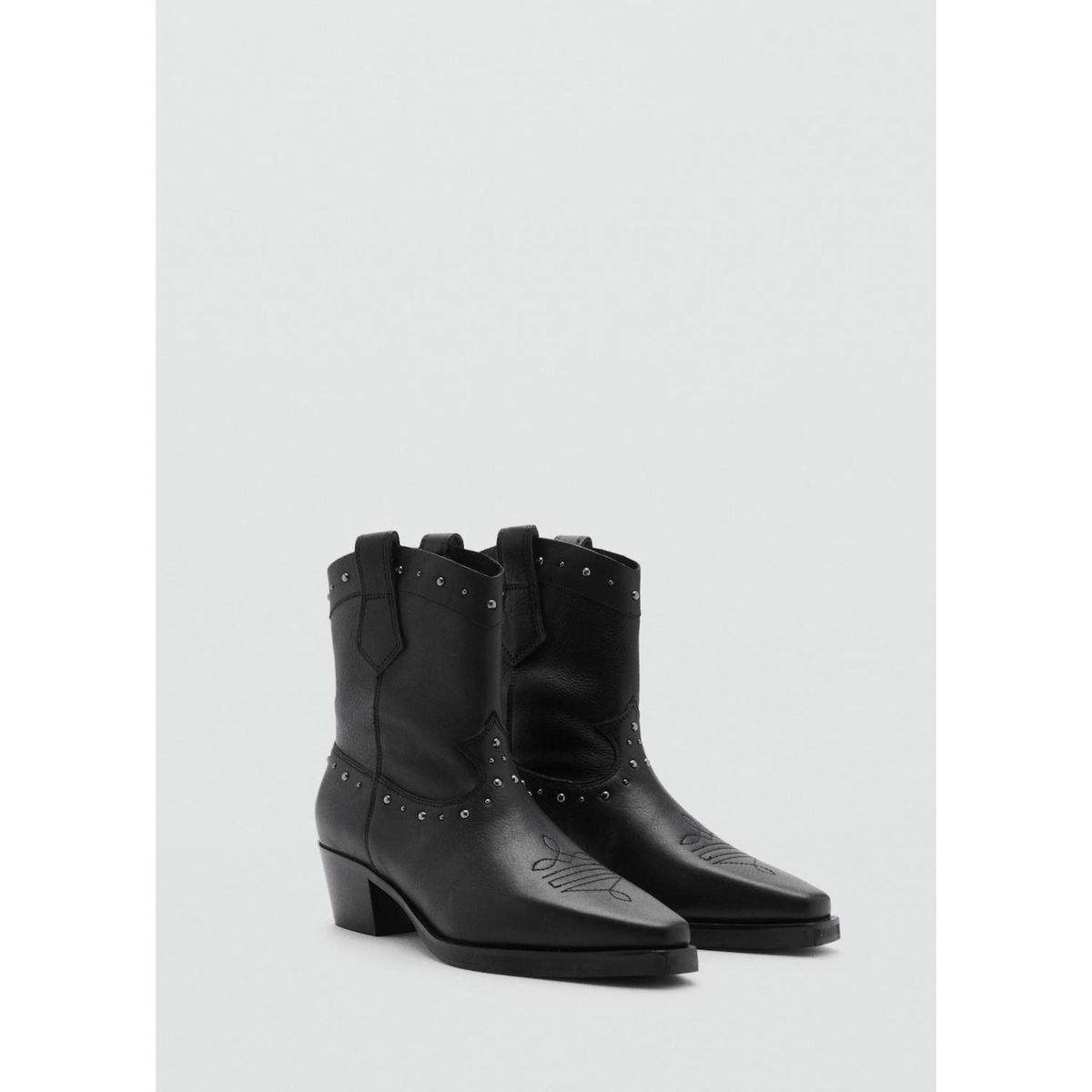 MANGO TEEN - Botines 100% Cuero Mujer Mango Teen