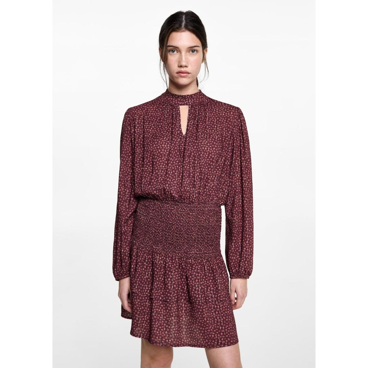 MANGO TEEN - Vestido Corto Casual Mujer Mango Teen