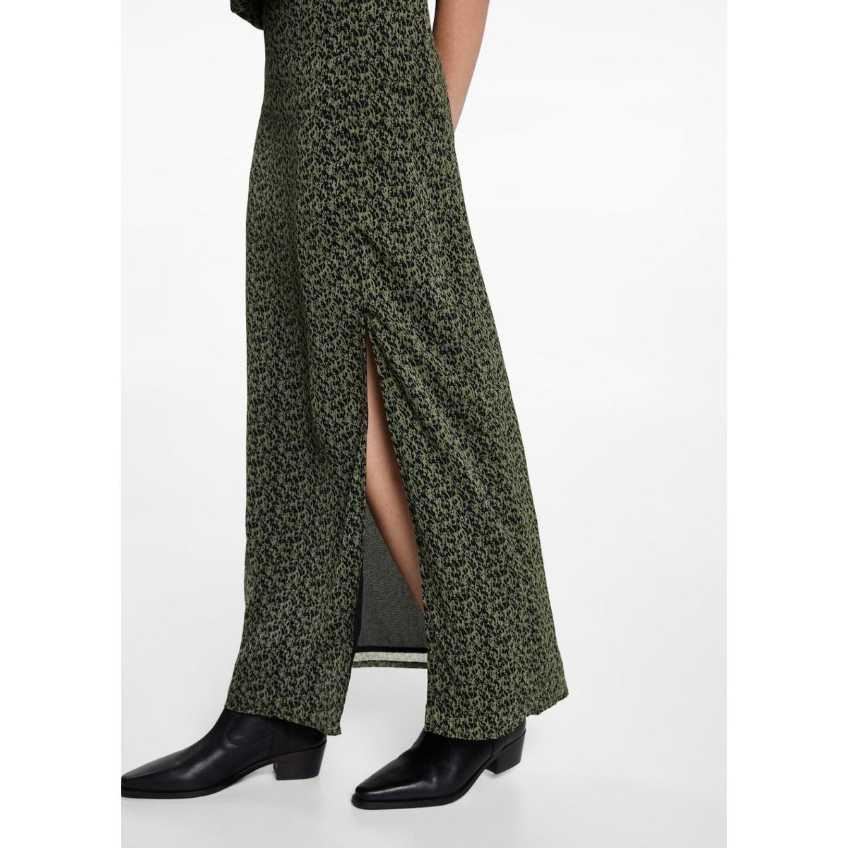 MANGO TEEN - Falda Larga Casual Mujer Mango Teen