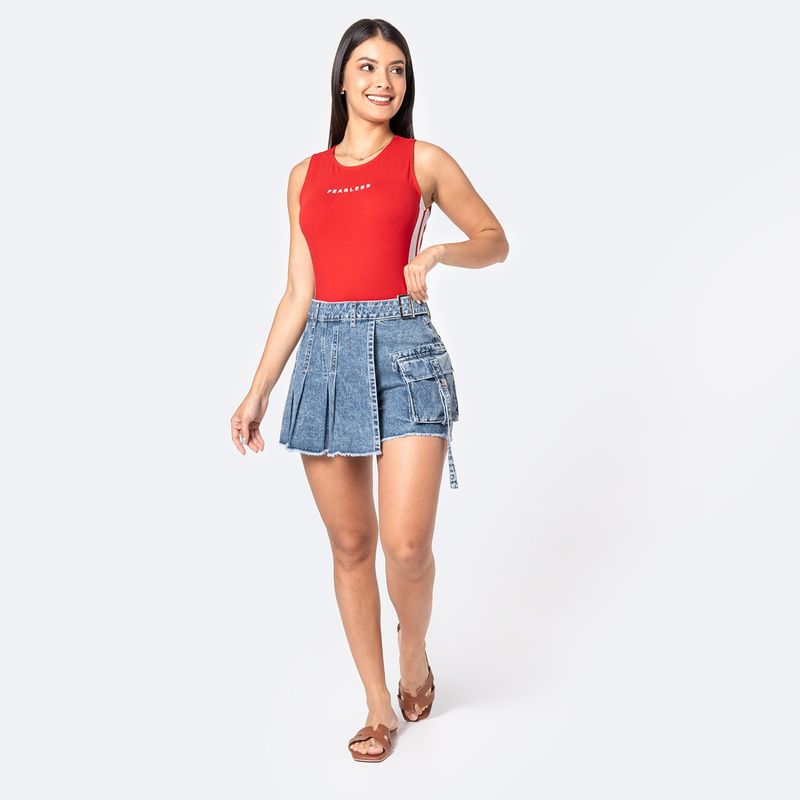 PIONIER - Short 100% Algodón Mujer Pionier