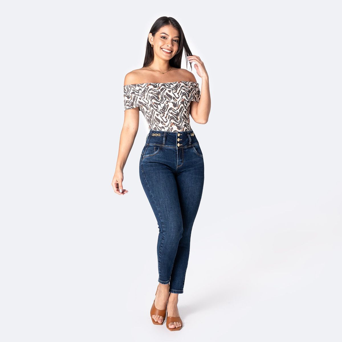 PIONIER - Jean Skinny Algodón Mujer Pionier