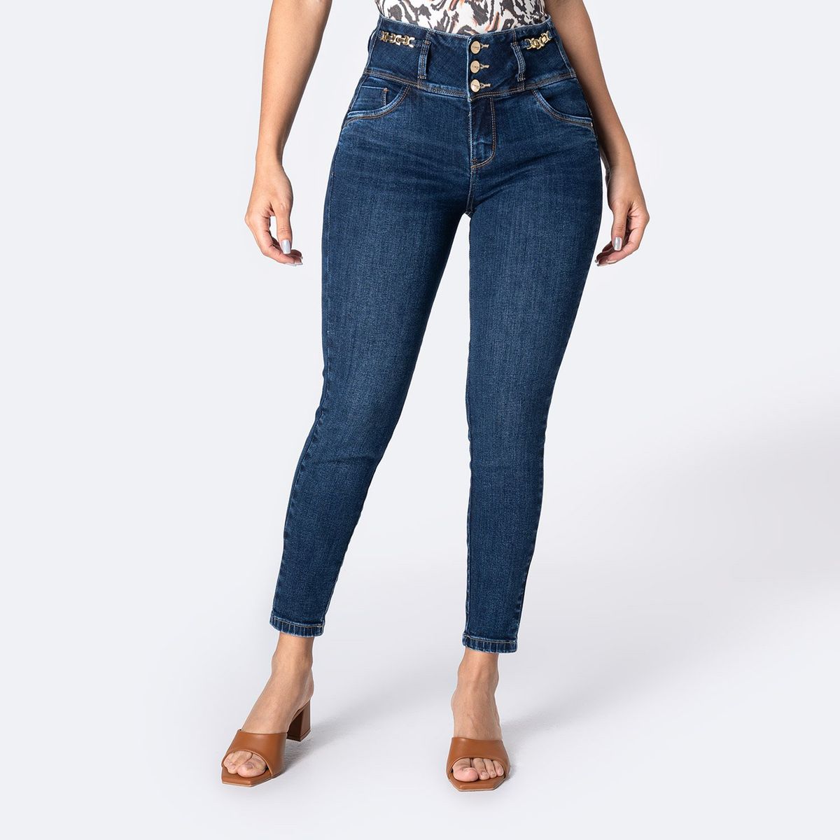 PIONIER - Jean Skinny Algodón Mujer Pionier