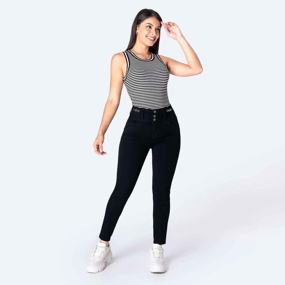 PIONIER - Jean Skinny Algodón Mujer Pionier