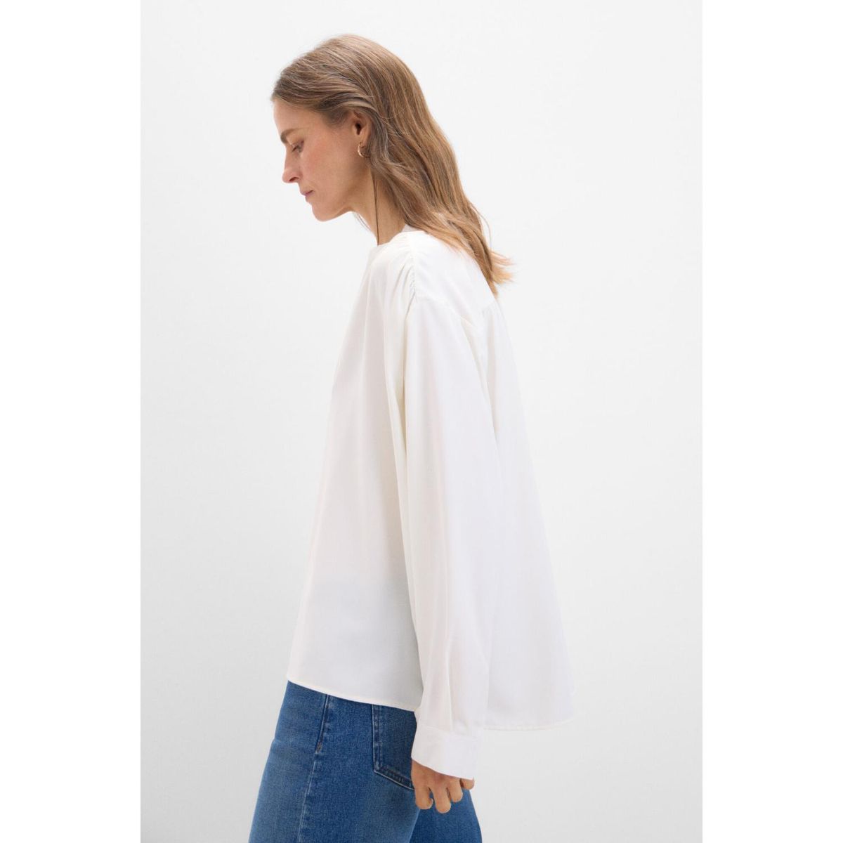 CORTEFIEL - Blusa Manga Larga Casual Mujer Cortefiel