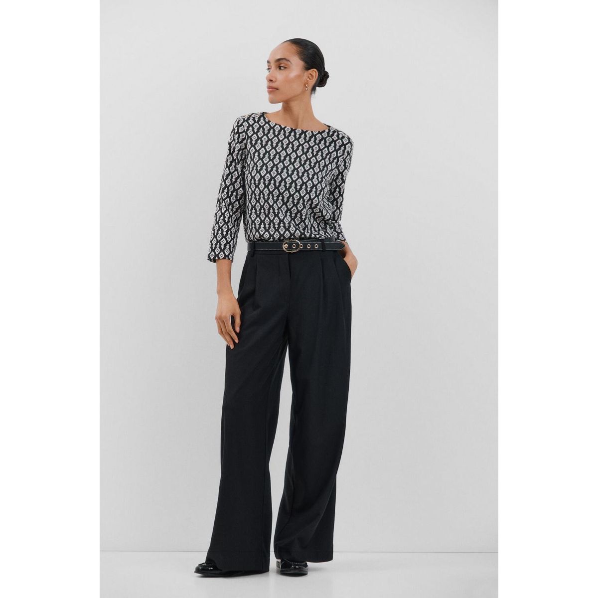 CORTEFIEL - Polo Manga Larga Algodón Mujer Cortefiel