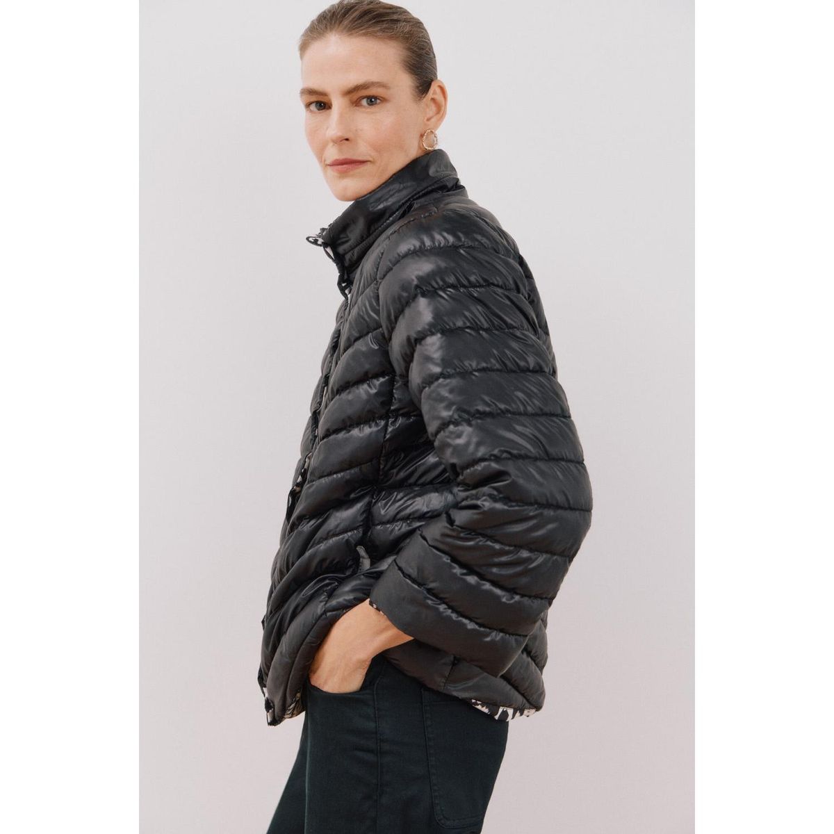 CORTEFIEL - Casaca Casual Reversible Mujer Cortefiel