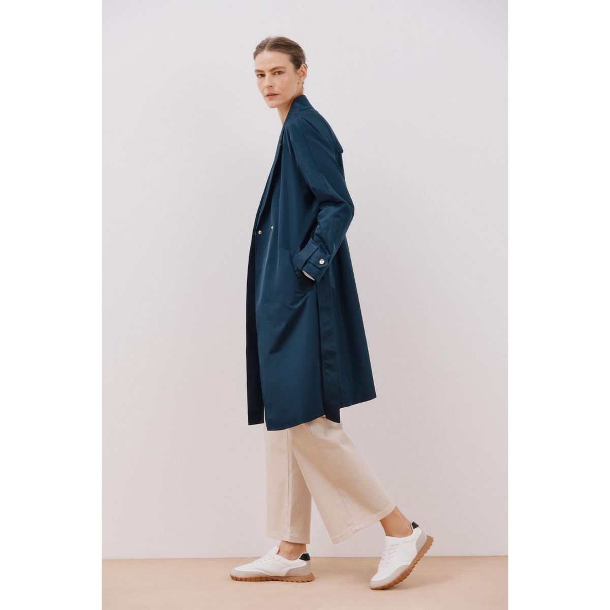 CORTEFIEL - Abrigo Casual Mujer Cortefiel