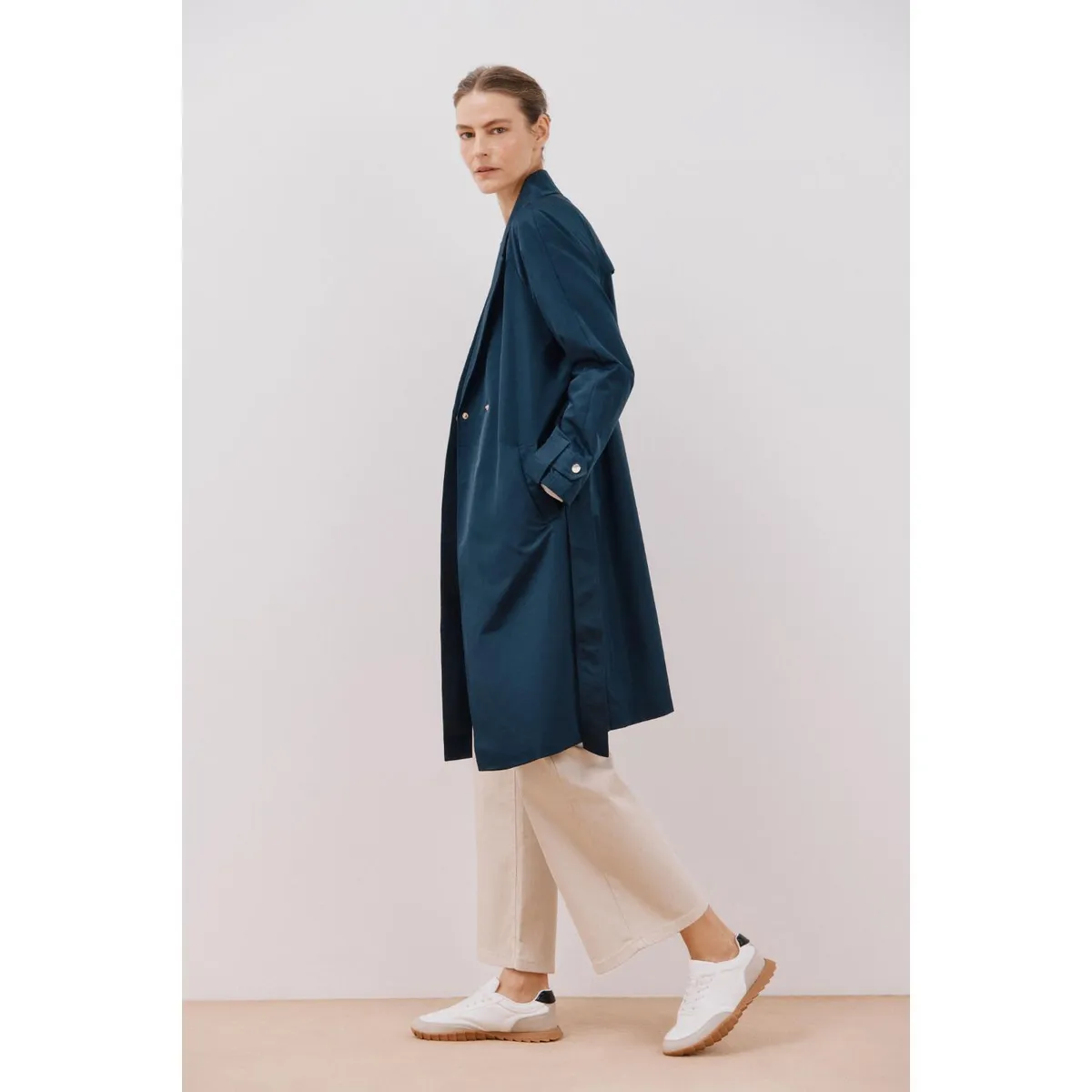 CORTEFIEL - Abrigo Casual Mujer Cortefiel