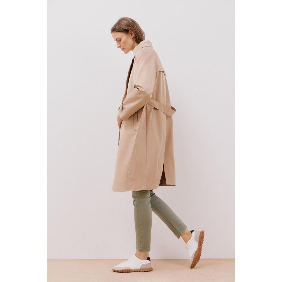 CORTEFIEL - Abrigo Casual Mujer Cortefiel