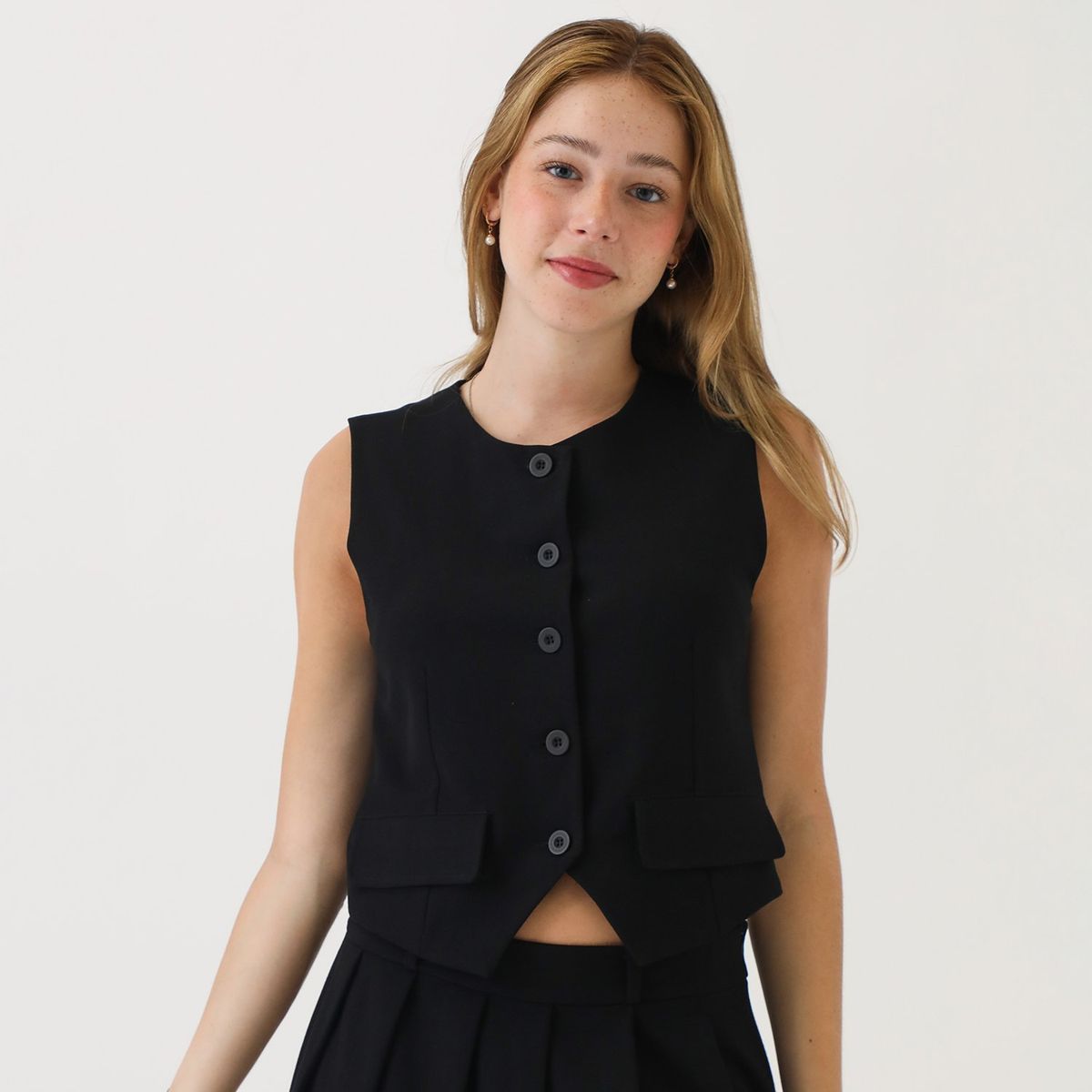 SYBILLA - Chaleco Casual Mujer Sybilla