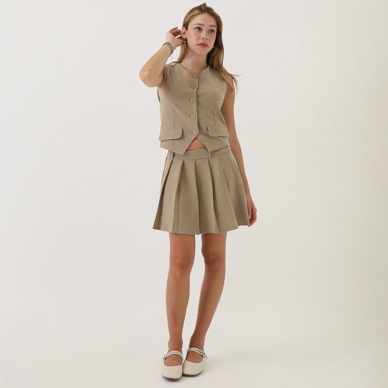 SYBILLA - Falda Corta Casual Mujer Sybilla