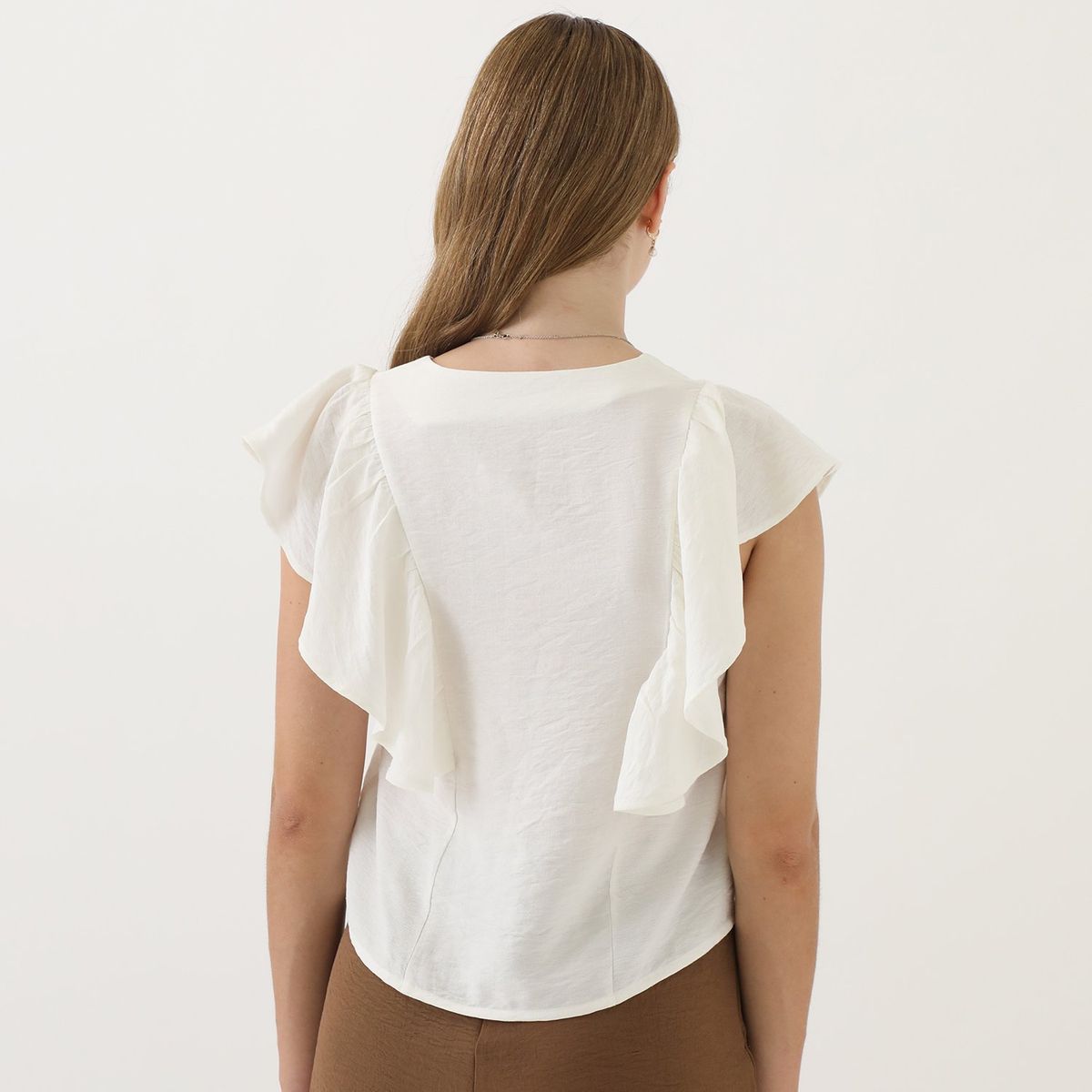 SYBILLA - Blusa Sin Mangas Casual Mujer Sybilla