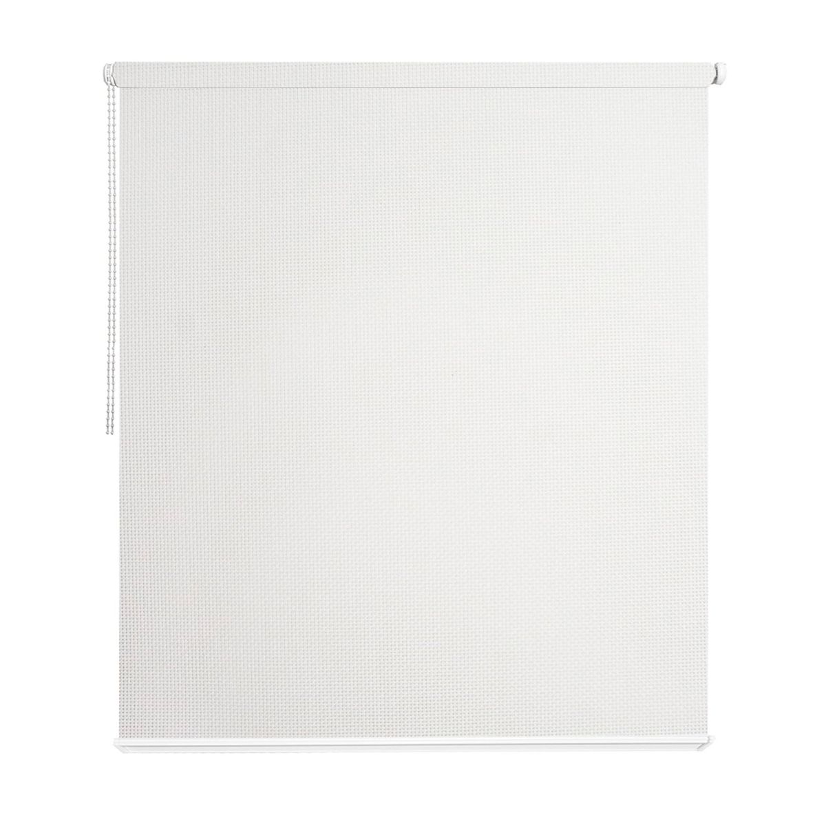 DECOR HOUSE INTEGRALES SAC - Cortina Roller Classic Screen 5% Blanco 100cm Ancho x 120cm Alto