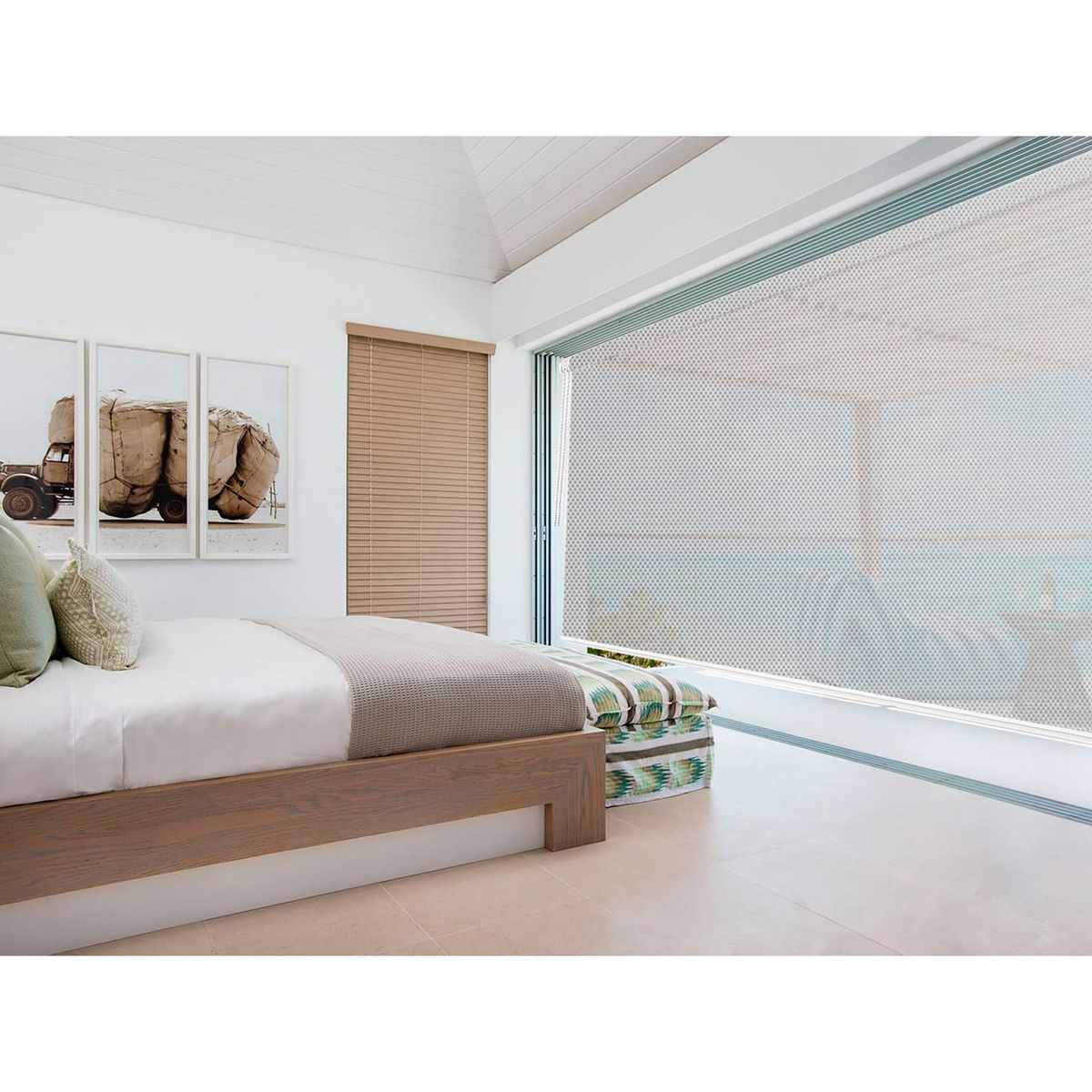 DECOR HOUSE INTEGRALES SAC - Cortina Roller Classic Screen 5% Gris 110cm Ancho x 210cm Alto