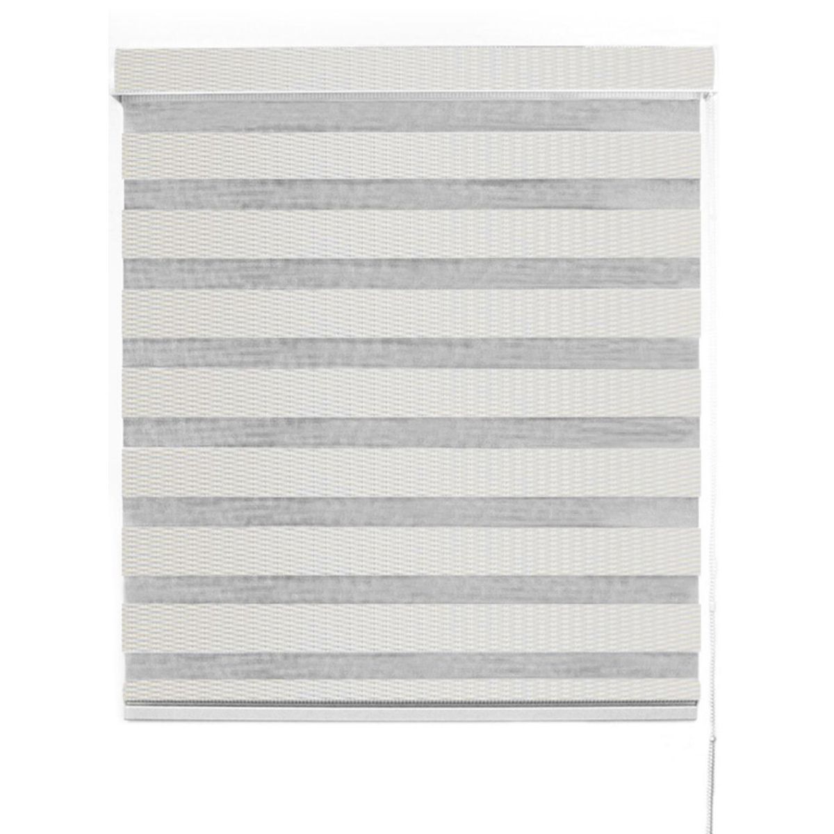 DECOR HOUSE INTEGRALES SAC - Cortina Roller Duo Premium Screen Crema Ancho 120cm x Alto 140cm