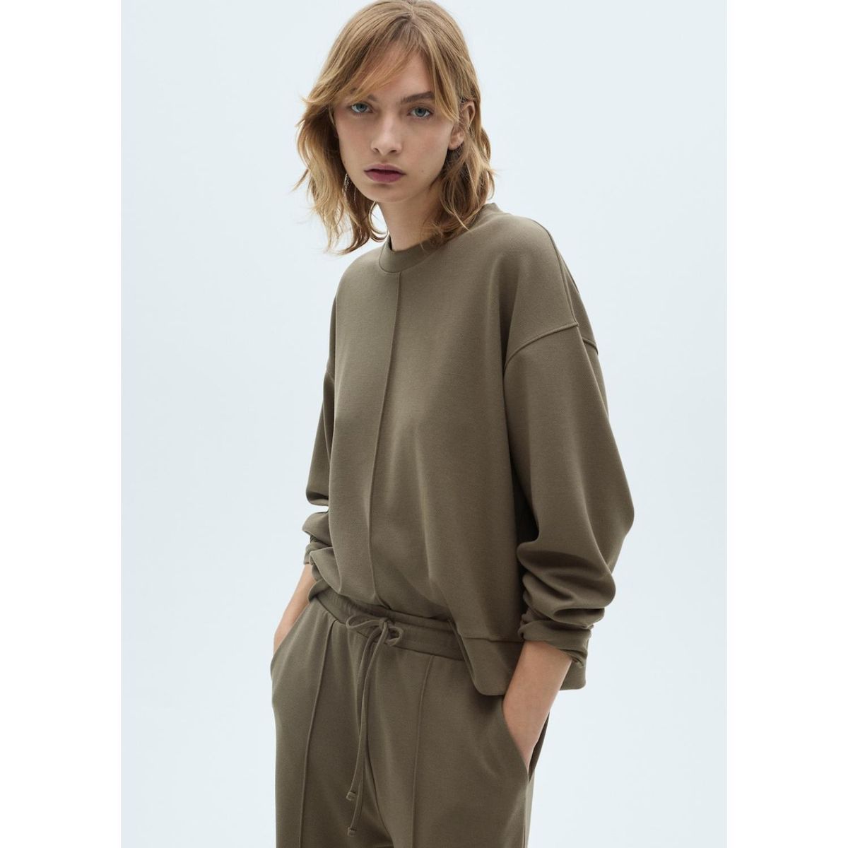 MANGO - Polera Casual Mujer Mango