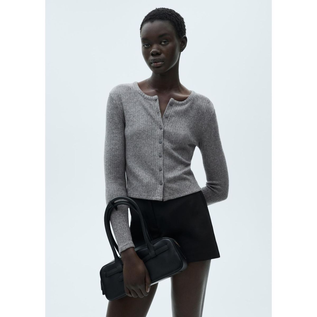 MANGO - Cárdigan Casual Mujer Mango