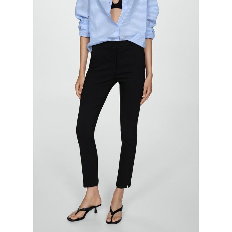 MANGO - Polo Manga Larga Casual Mujer Mango