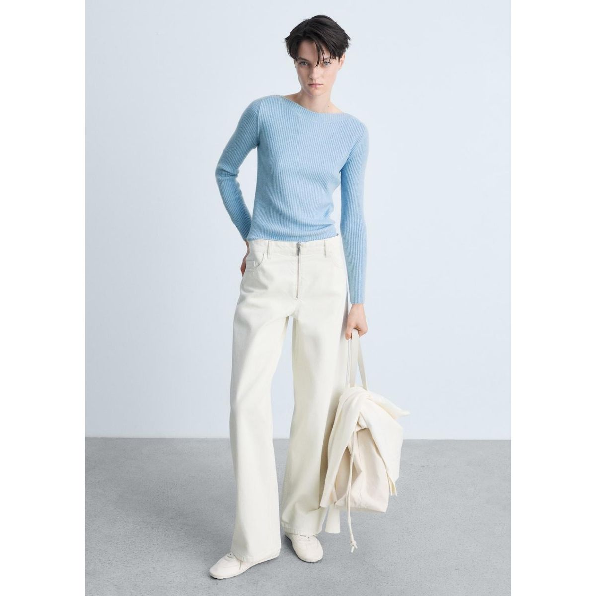 MANGO - Chompa Casual Mujer Mango