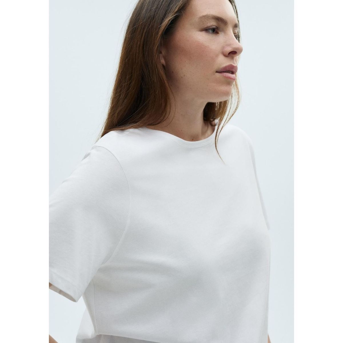 MANGO - Polo Manga Corta 100% Algodón Mujer Mango