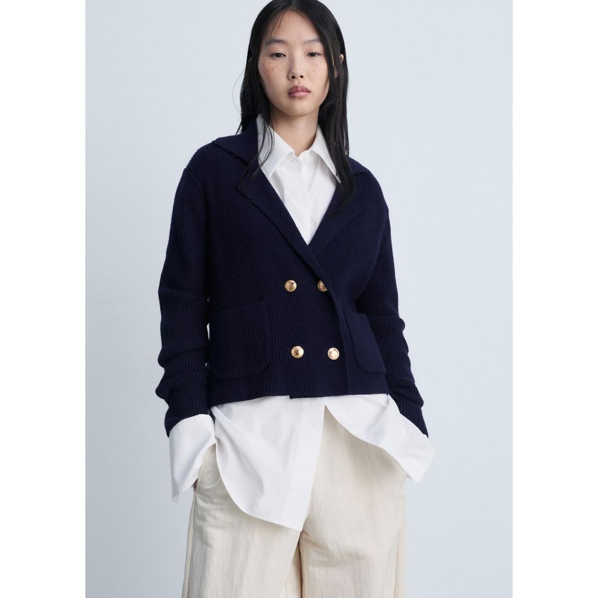 MANGO - Casaca Casual Mujer Mango