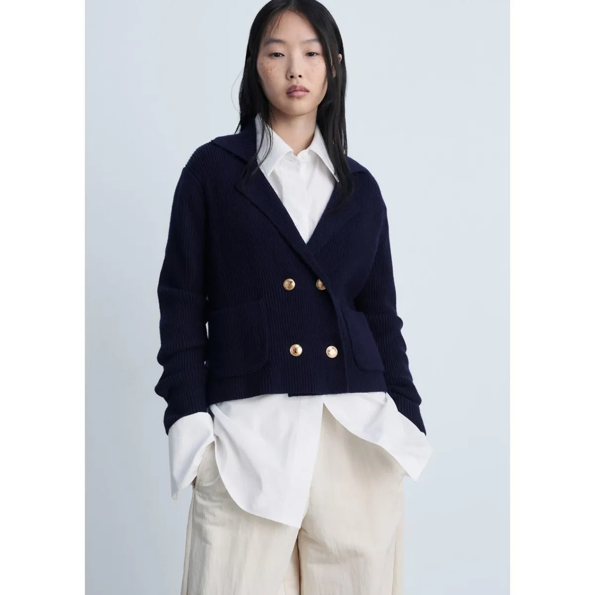 MANGO - Casaca Casual Mujer Mango