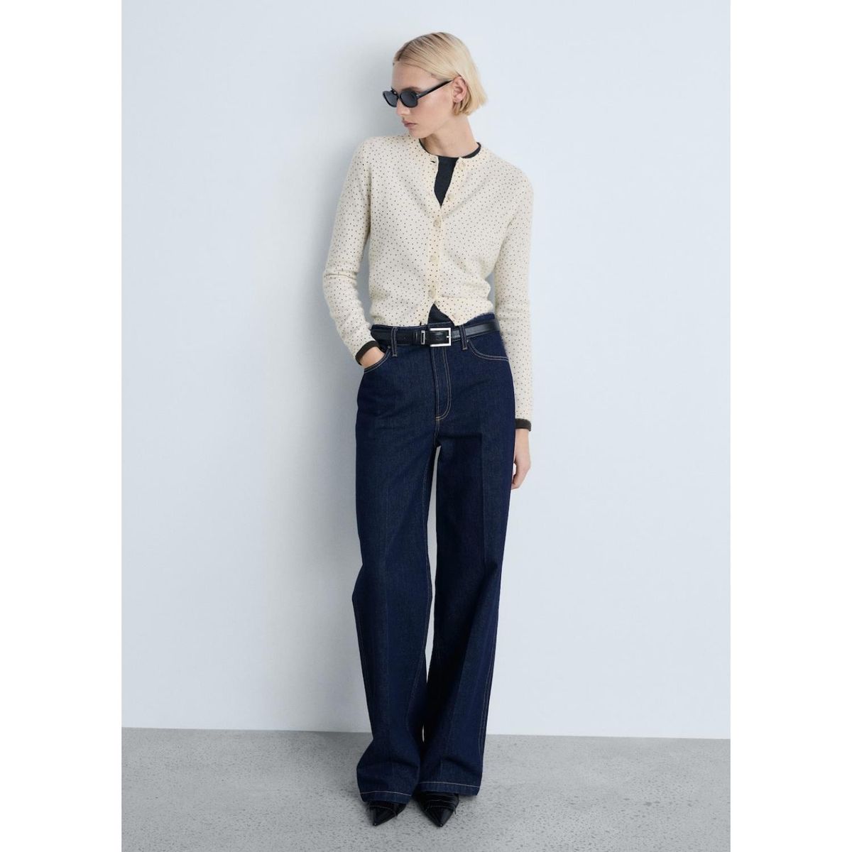 MANGO - Cárdigan Casual Mujer Mango