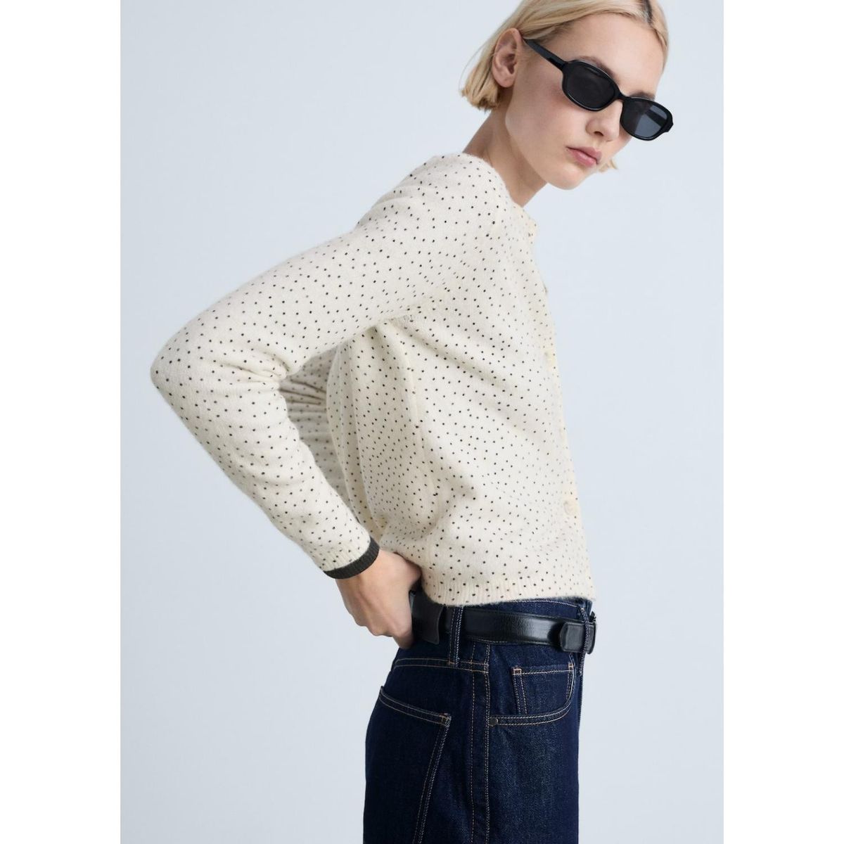 MANGO - Cárdigan Casual Mujer Mango