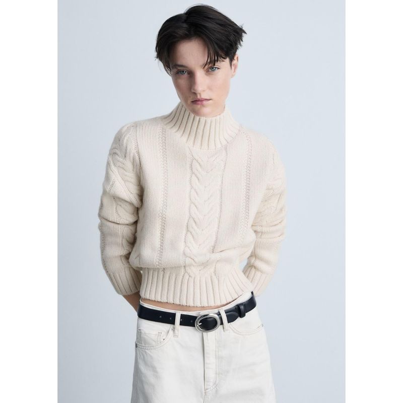 MANGO - Chompa Casual Mujer Mango