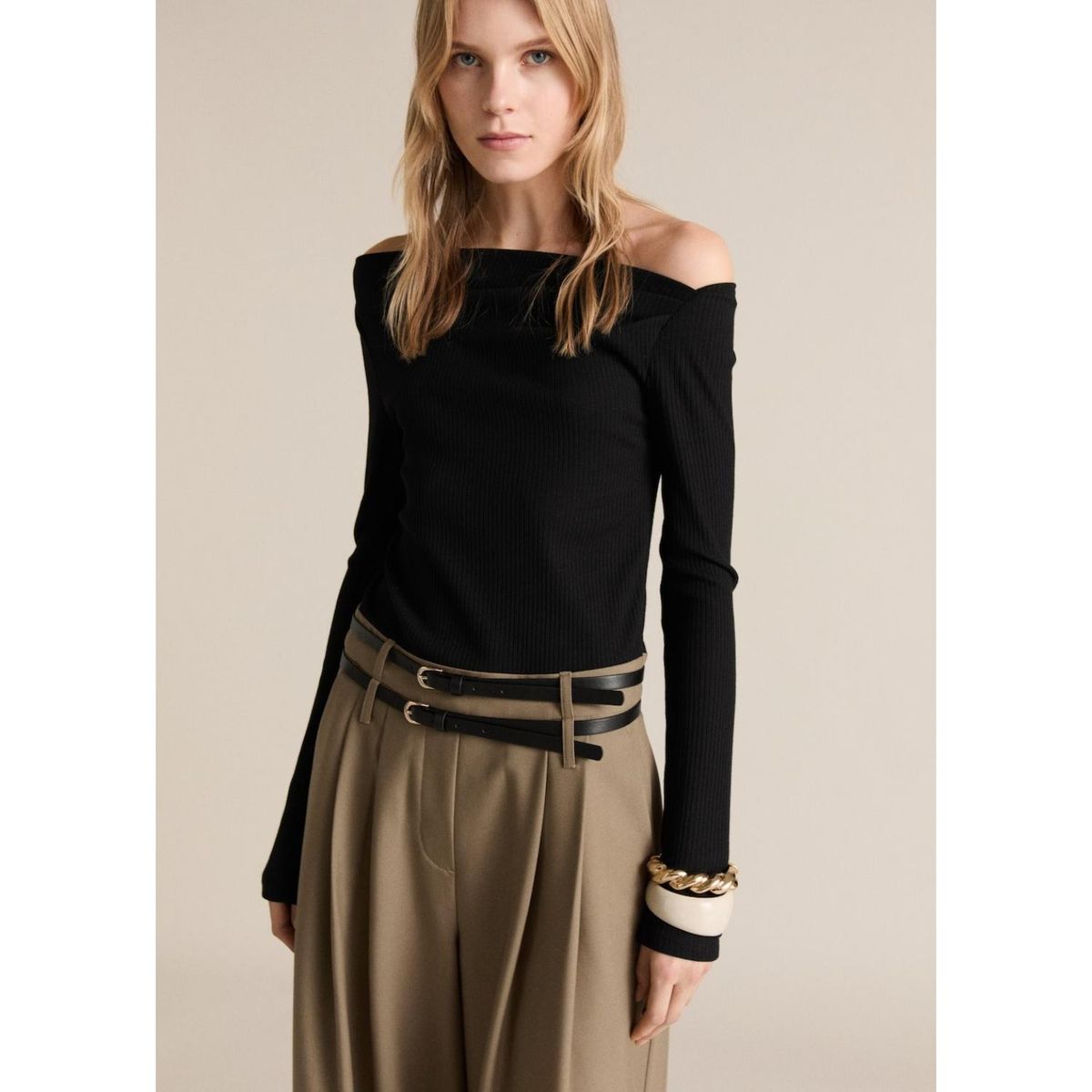 MANGO - Enterizo Casual Mujer Mango