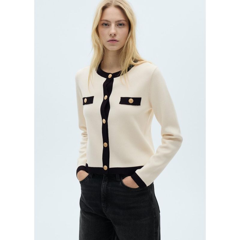 MANGO - Casaca Casual Mujer Mango