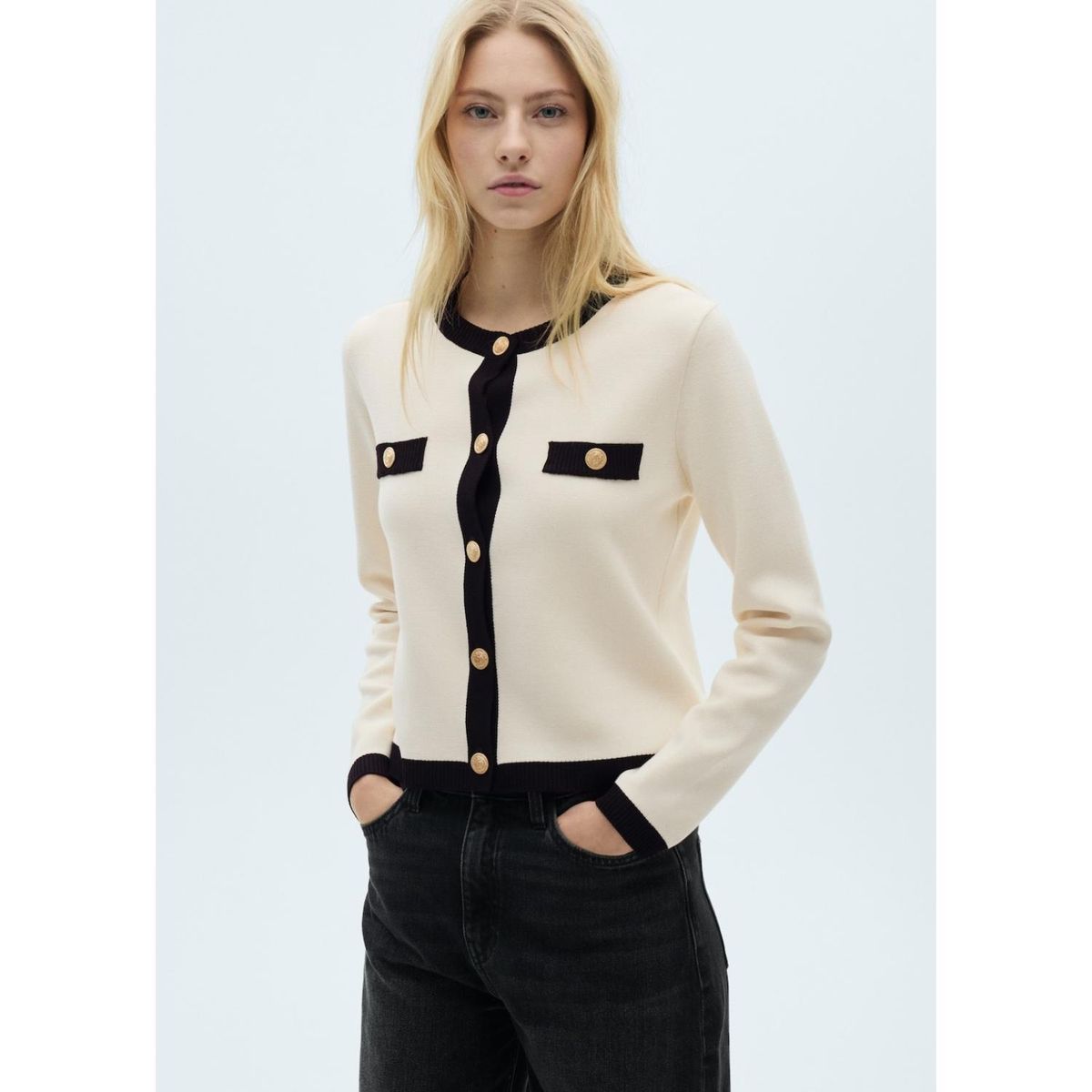 MANGO - Casaca Casual Mujer Mango