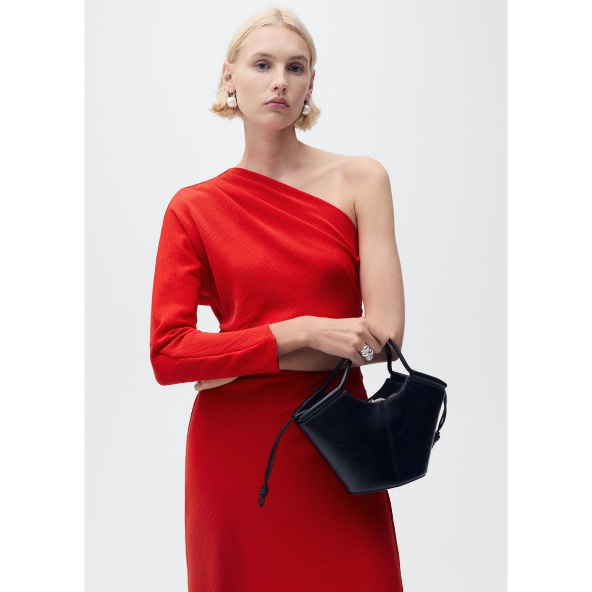 MANGO - Vestido Largo Casual Mujer Mango