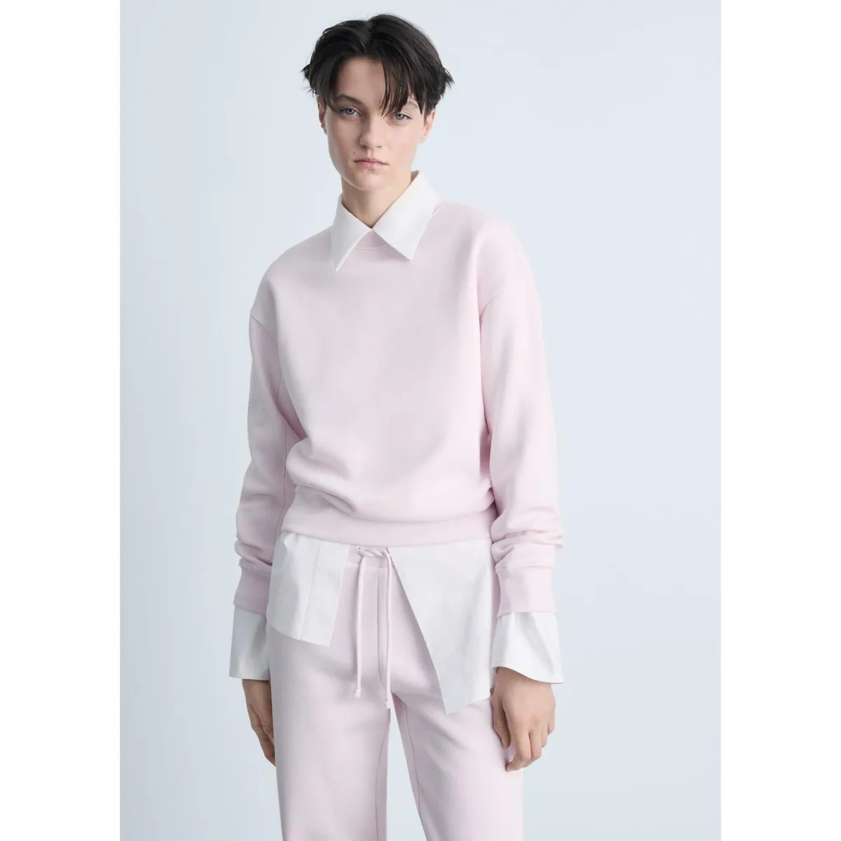 MANGO - Polera Algodón Mujer Mango