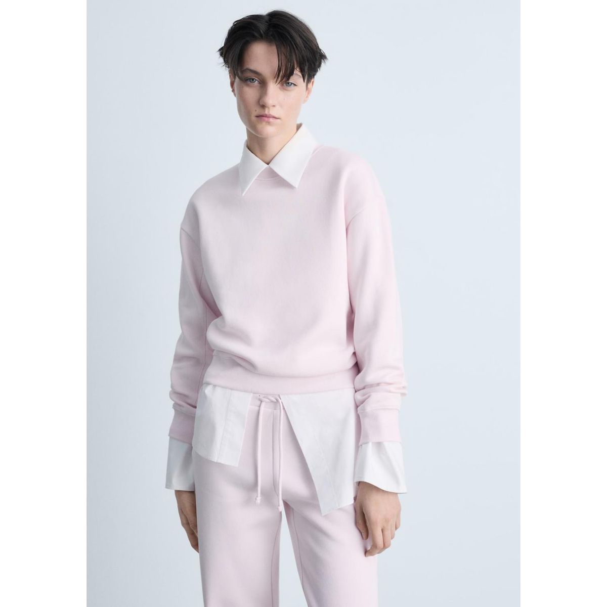 MANGO - Polera Algodón Mujer Mango