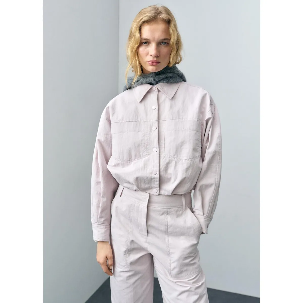 MANGO - Casaca Casual Mujer Mango