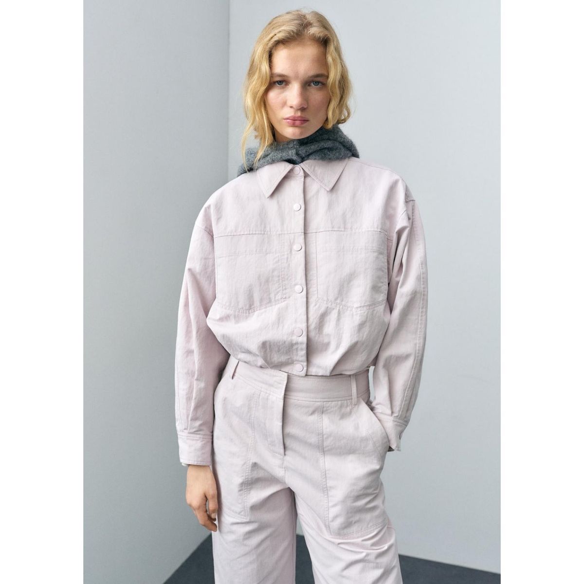 MANGO - Casaca Casual Mujer Mango