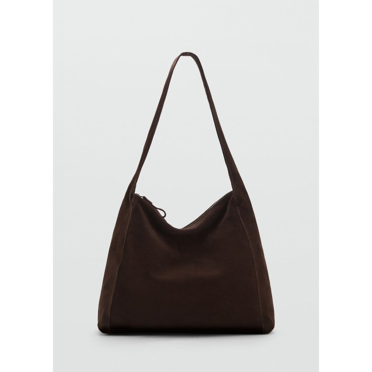 MANGO - Cartera Piramide 100% Cuero Mujer Mango