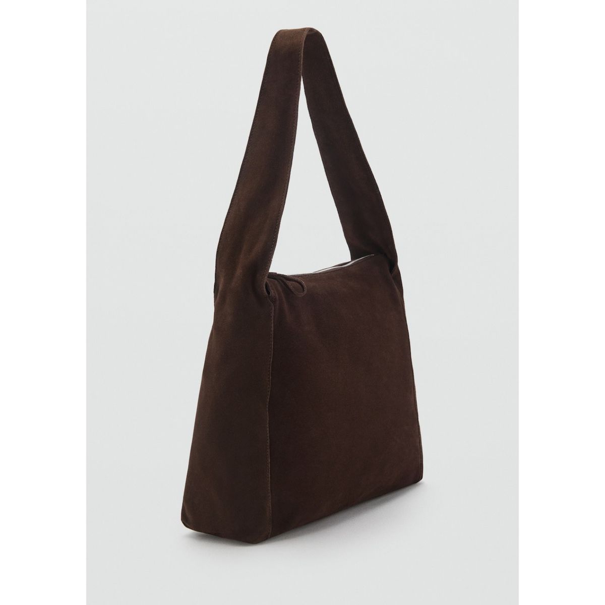 MANGO - Cartera Piramide 100% Cuero Mujer Mango