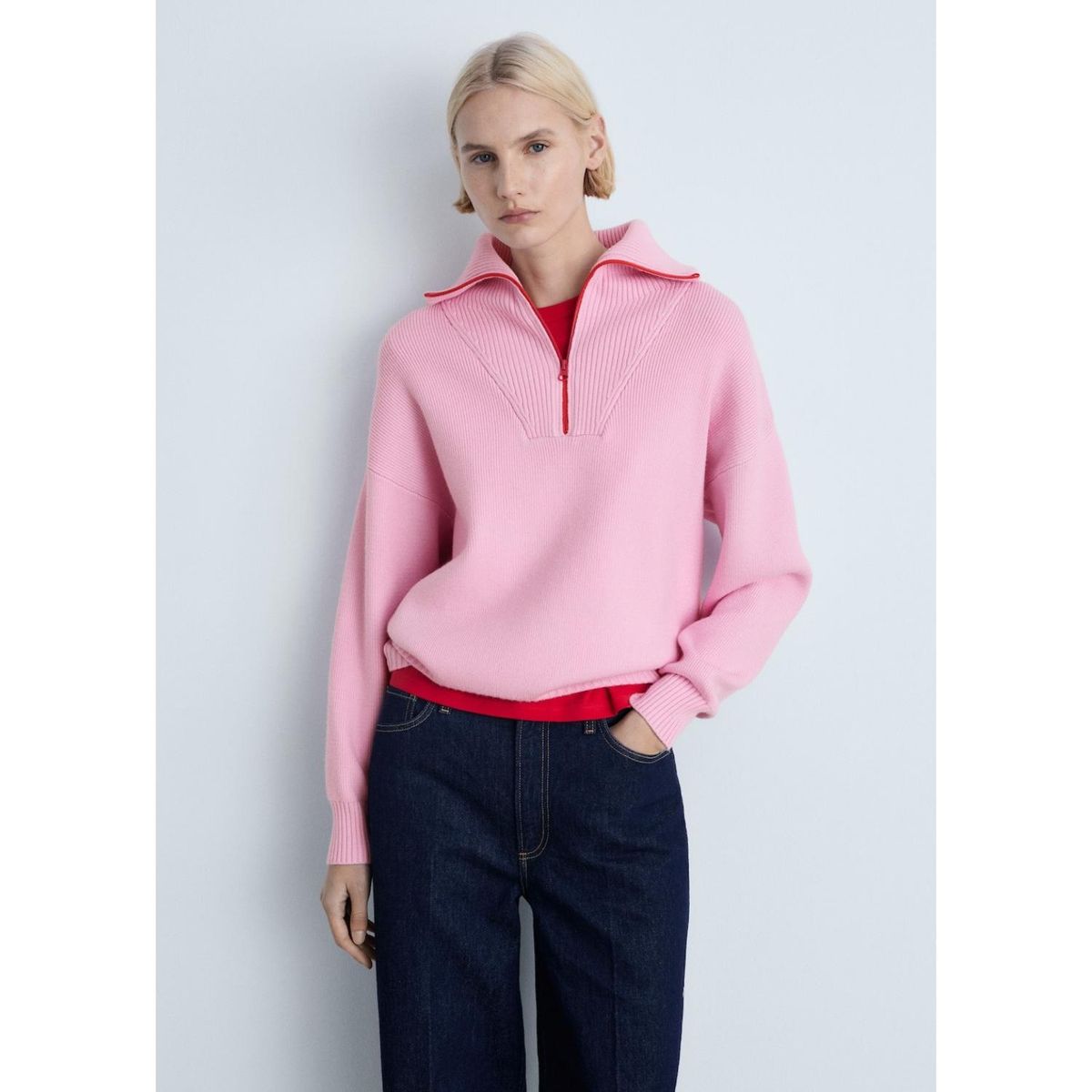 MANGO - Chompa Casual Mujer Mango