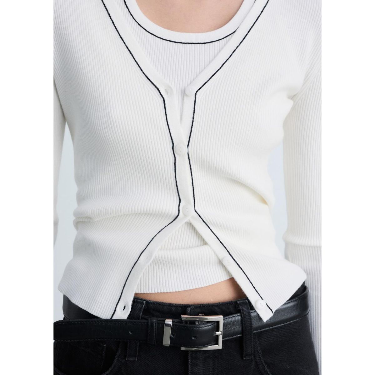 MANGO - Cárdigan Casual Mujer Mango