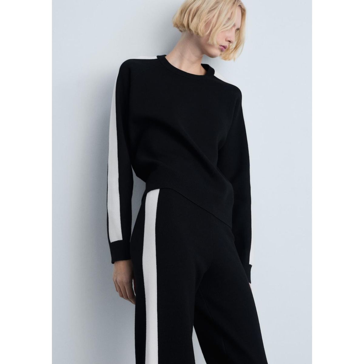 MANGO - Pantalón Recto Casual Mujer Mango