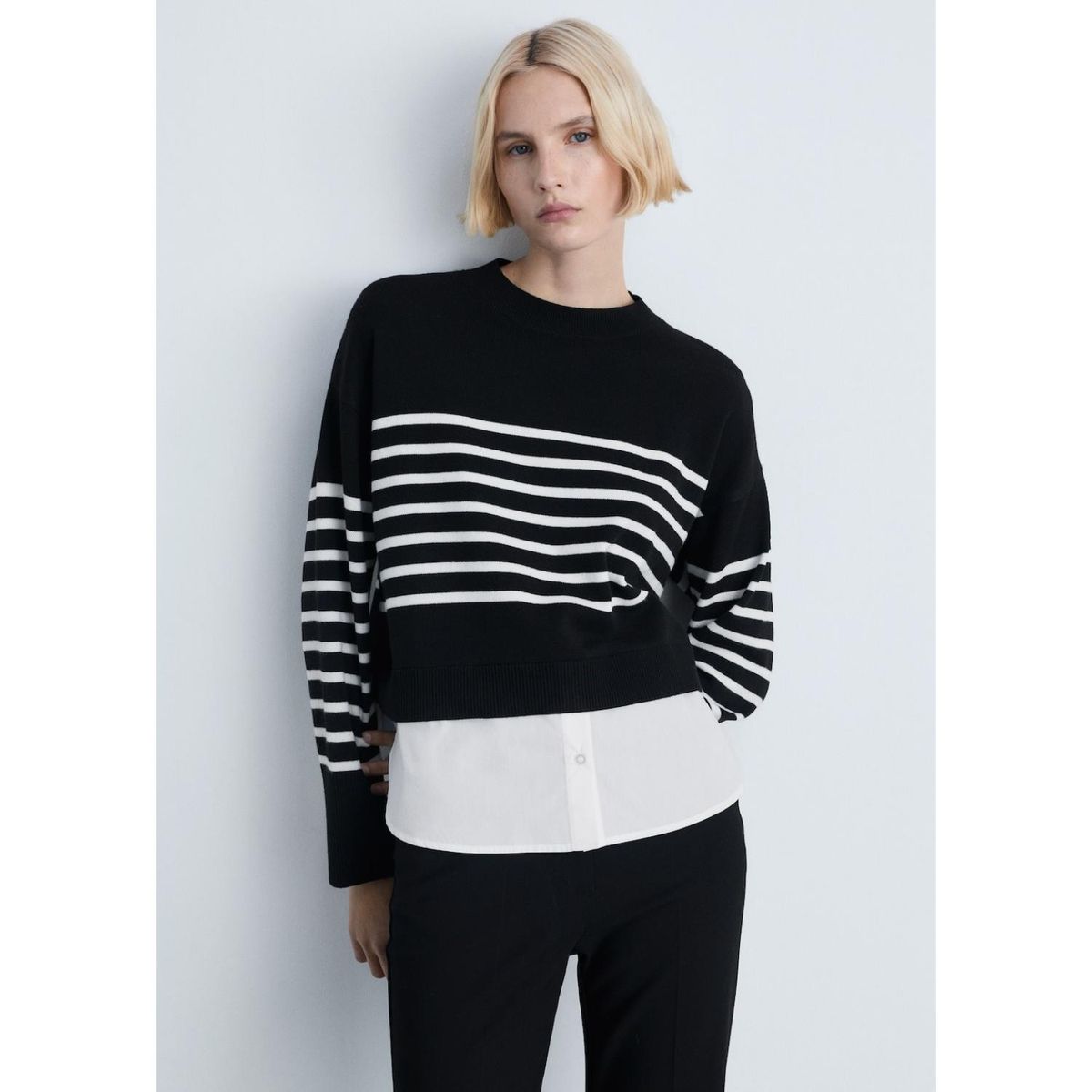 MANGO - Chompa Casual Mujer Mango